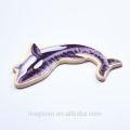 advertising promotional souvenir wooden fish shape fridge magnet